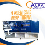 4 Axis 4 Unit Cnc Wood Turning Machine