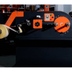 Pneumatic Double Head Labeling Wrapping Machine