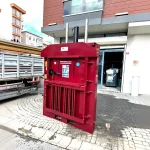 Bigbag Vertical Scrap Sack Baling Press