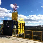 2000 Kg Rental External Elevator for Construction with Load and Personnel