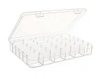 36 Grids Transparent Plastic Organizer With Adjustable Dividers - Image 3