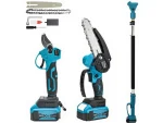 Branch Pruning Shears, Branch Pruning Saw, Grass Cutting Cordless Telescopic 4-Piece Set - Image 2