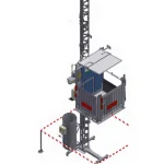 800 Kg Vertical Creamer Platform