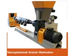Ø150 500-800 Kg/Hour Plastic Recycling Granule Extruder