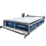 Vacuum Tarpaulin Cutting Machine