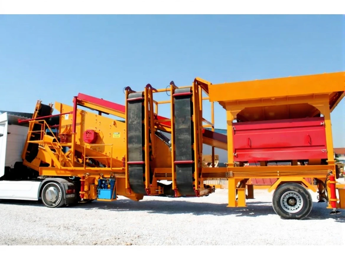 40k43rbrenrmw0cvbapsc8shy8 GNR YM1650 (120-180 T/H) Mobile Washing Screening Plant - Image 1
