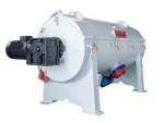 300 Kg Horizontal Turbo PVC Mixer – Heated Raw Material Mixing Machine - Image 3