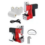 Electric Portable Light Sack Mouth Sewing Machine Set - Paper Seed Fabric Coal Sack Packaging