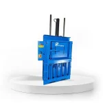 Vertical Paper - Cardboard - Nylon - Sponge Press and Stack Baler Press