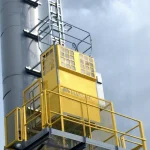 Tower Crane Industrial Crane Operator And Service Lift