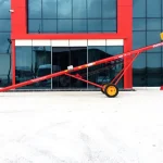 Ø 14 (8200mm) Top-Mounted Electric Motor Driven Agricultural Spiral Conveyor