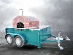 150x150 cm Wood-Fired Mobile Pizza Oven