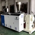 Karakuş Makina Conical Twin Screw Plastic PVC Profile Extruder