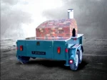 150x150 cm Wood-Fired Mobile Pizza Oven - Image 6