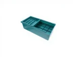 3 Tier Drawer Storage Box Accessory Organizer with Rails Suitable for All Sewing Machines - Image 2