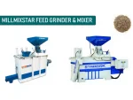Feed Crushing & Mixing Machines Horizontal Type Ribbon