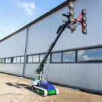 800 Kg (4.75M) Lifting Capacity Railed Glass Handling Robot