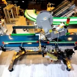 Top and Bottom Labeled Packaging and Packing Conveyor