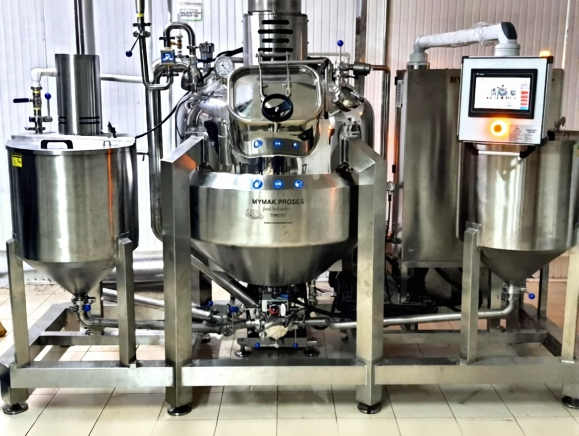 4mw2b0n80hrm80cv157bx815hw 120 Lt/Batch Ketchup Mayonnaise Sauce Production Machine - Image 1