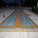 60 Ton (3x9 m) Mobile Steel and Concrete Platform Weighbridge