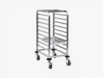 9 Floor Tray Transport Trolley
