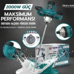 2000 W Plaster and Paint Mixing Mixer