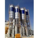 Cement Silo 50, 75,100, 150, 200, 250, 500, 1,000 Ton Welded and Bolted Cement Silo