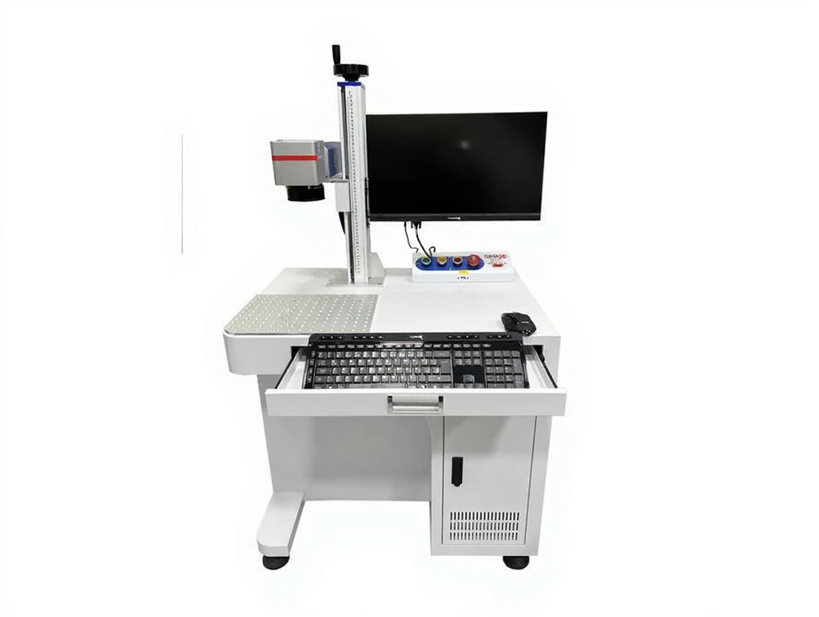 4v5gtk1ek9rmr0cvdrz9y8vmr4 30W Raycus Fiber Laser Marking Machine (Internal Computer - RNM30W) - Image 1