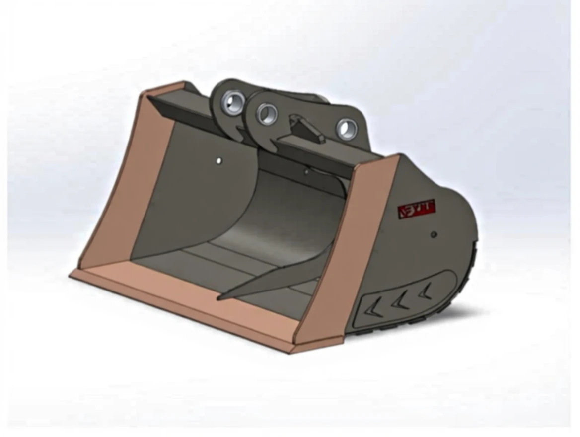 4vef4fe1f1rmy0cva1f9zw4710 30 Ton Excavator Bucket Leveling Bucket - Image 1