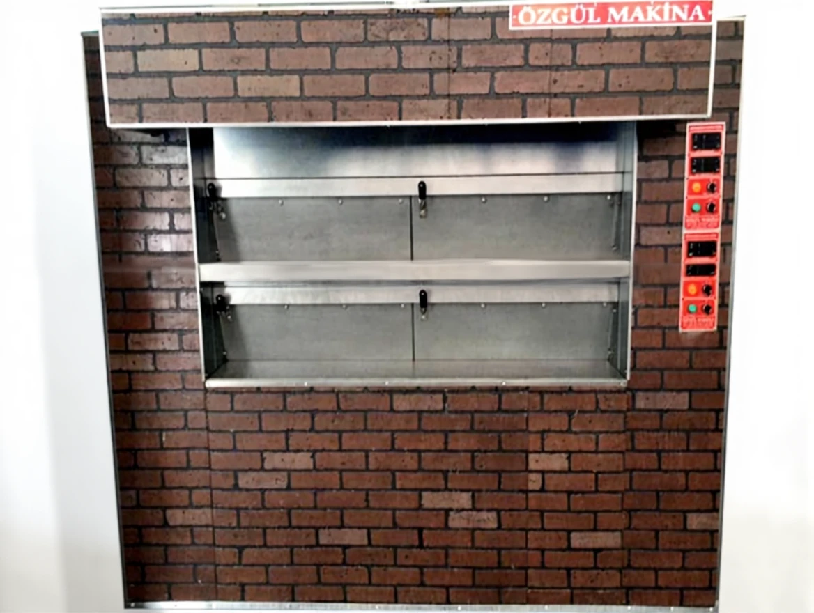 4wvgr4yt8drma0cv0cq8tcj2wc 160 Bread Capacity Double Deck Electric Black Oven - Image 1