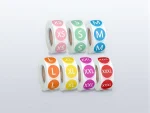 4000 Pieces of 8-Roll Colorful Adhesive Size Labels - Image 4