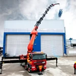 40 Ton (47.9 Mt.) Vehicle-Mounted Folding Boom Mobile Crane