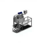 Open Type Cheddar Cheese Process Tank