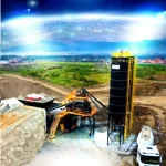 100 m3 / Hour Mobile Concrete Plant