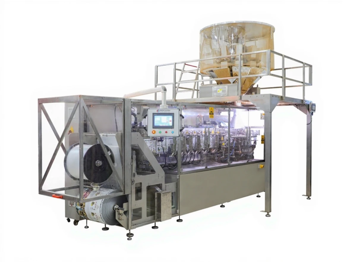 4zymjx2f6hrma0ctrp9asa742g 3-Disc Horizontal Doypack Packaging Machine - Image 1