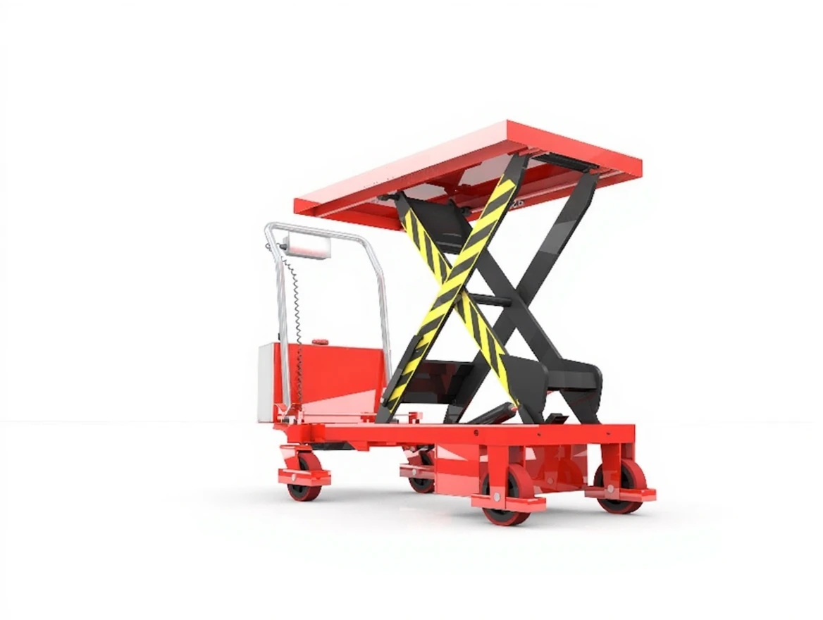 51bmcenvb5rmt0cvbnfbcskrq4 1 Ton Fully Electric Walkable Scissor Lift Platform - Image 1