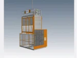 30 Meters / Min Exterior Freight And Person Elevator - Image 2