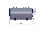 (SSK 1200) 1200.000 Kcal/Hour Scotch Type 3 Pass Hot Water Boiler - Image 2