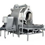 180 Kg/Hour Rotating Nut Roasting Machine
