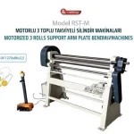 RST-M 1270X86X2,5 (3-Piece) Motorized Reinforced Roller Machine