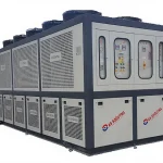 80 kW Screw Compressor Condenser Air Cooled Chiller