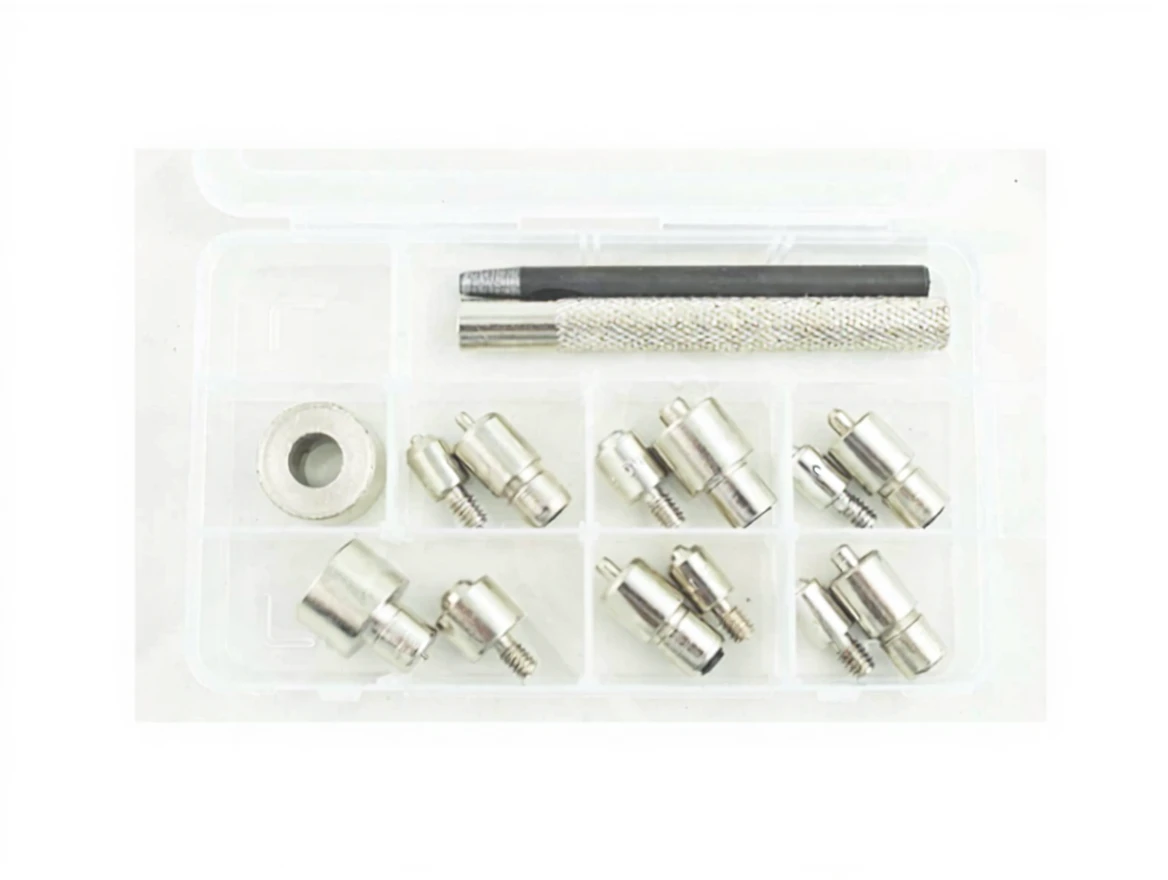 58m21p51qnrmw0cvzm1b3eh1b4 6 Piece Handmade Metal Eyelets Mold Die Tool Kit - Image 1