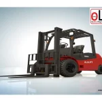 4.8 M 3 Ton Triplex Lithium Battery Forklift