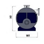 3-pass 55 M2 Scotch Type Steam Boiler