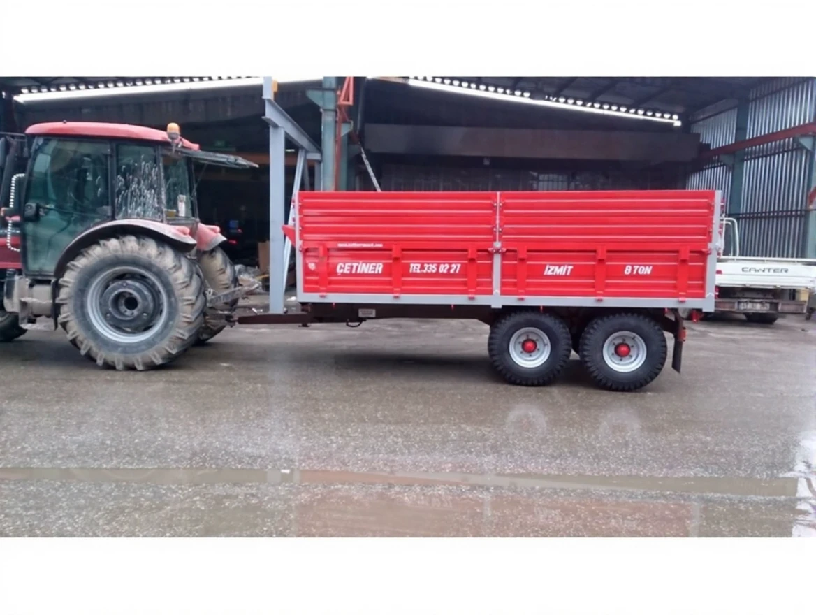 5e5e891nxdrmy0cvp1ga8kfq48 Two-Axle Trailer Type 8 Ton Dump Trailer - Image 1