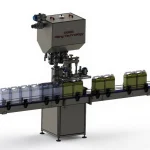 5 Litre Double Head Vertical Liquid Automatic Packaging Filling Machine