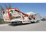 Mobile Concrete Batching Plant 100 m3/h