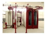 Tunnel Type Electrostatic Powder Coating Oven with Conveyor - Image 15