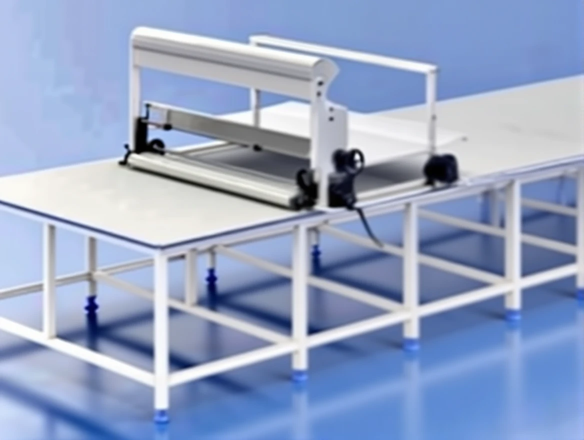 5py402065drmt0cvp79r3ceb9m Bottom and Top Chipboard Rail Fabric Spreading Machine - Image 1