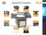 60 Cm X 90 Cm 3 Heads Flatbed LED UV Printing Machine - Image 6